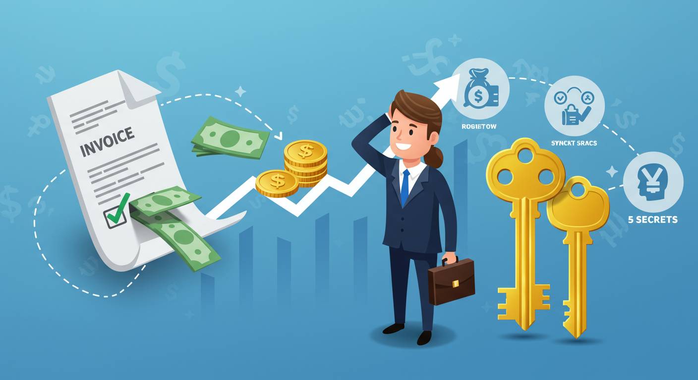 【完全図解】ファクタリングで資金繰りを劇的改善する5つの秘訣